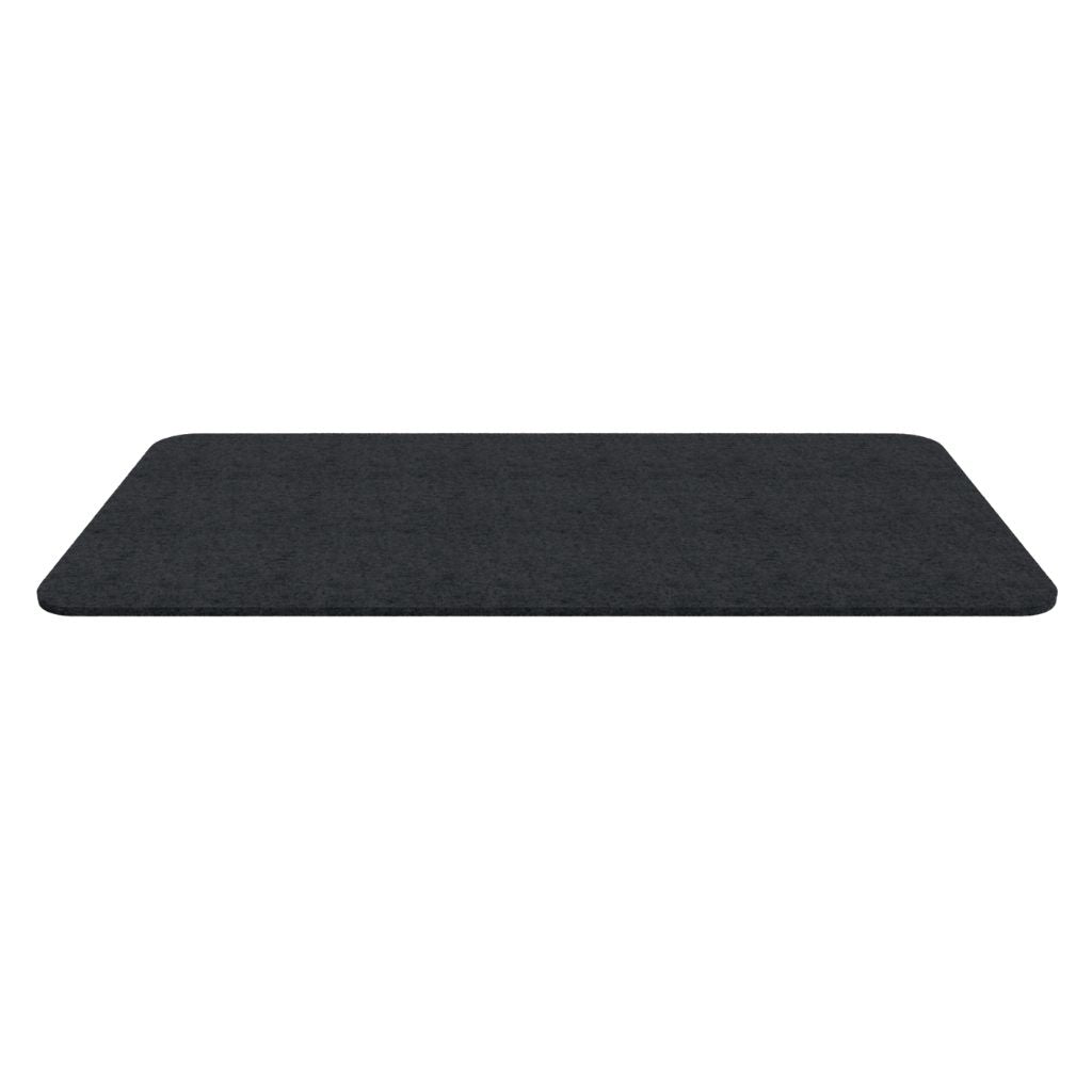 ACOUSTIC FELT HANGING CEILING TILE PLATE 120 BLACK 10 in a BOX