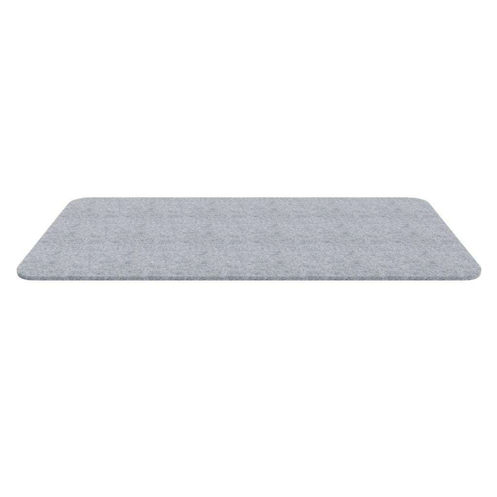PLATE 120 ACOUSTIC FELT HANGING CEILING TILE LIGHT GREY 10 in a BOX