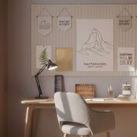 ACOUSTIC BULLETIN FELT BOARD TILE LIGHT GREY 2X3 ft - 6 in a BOX