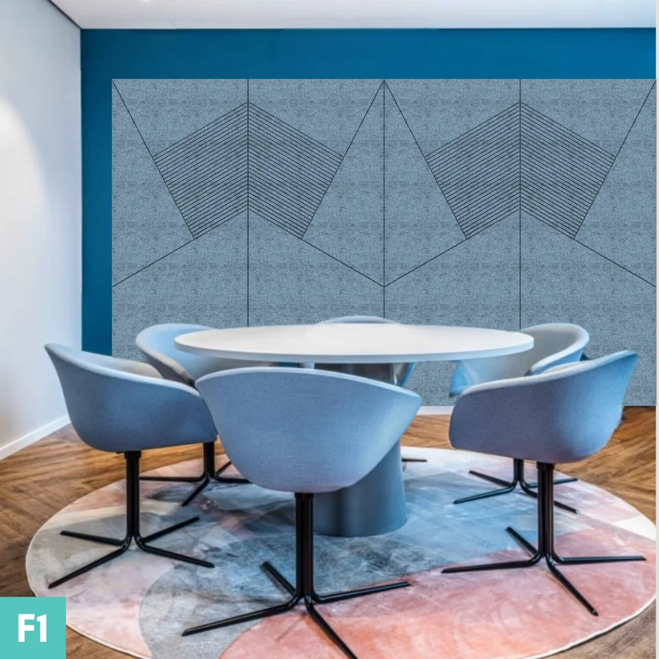 Architectural Felt Wood Wall Panels - Type 1