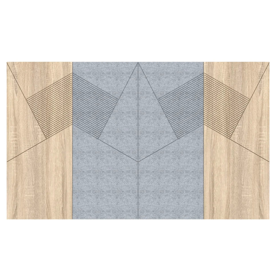 Architectural Felt Wood Wall Panels - Type 1