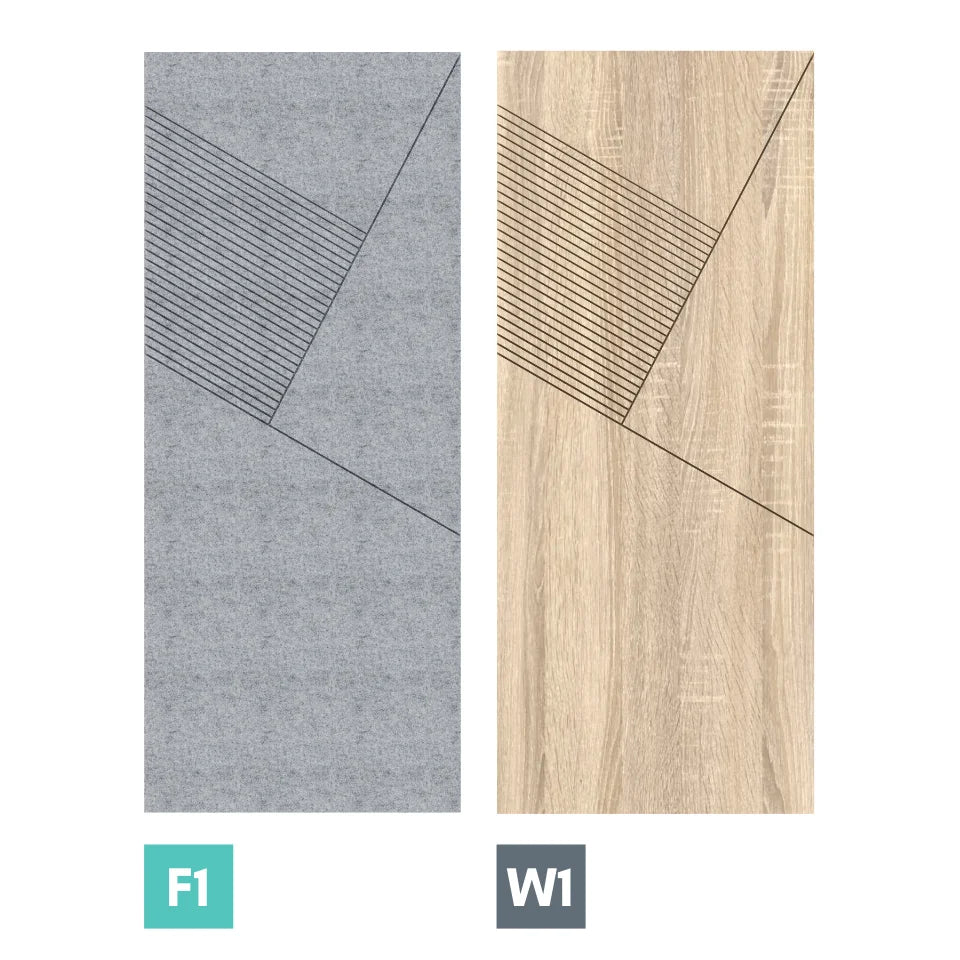 Architectural Felt Wood Wall Panels - Type 1