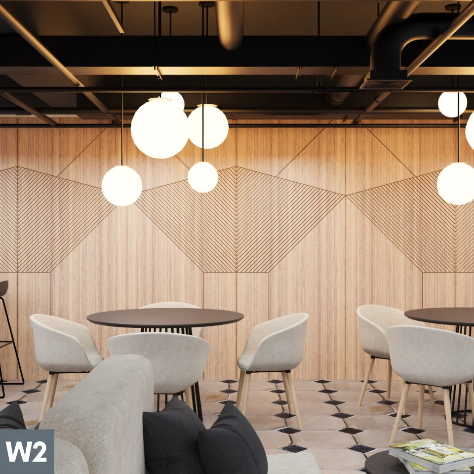 Architectural Felt Wood Wall Panels - Type 2