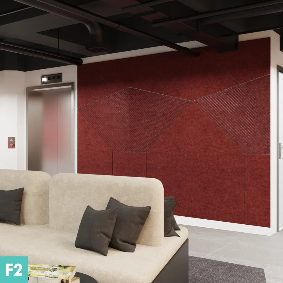Architectural Felt Wood Wall Panels - Type 2