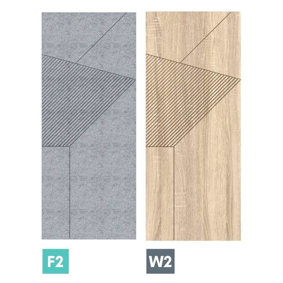 Architectural Felt Wood Wall Panels - Type 2