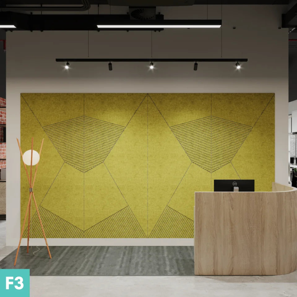 Architectural Felt Wood Wall Panels - Type 3
