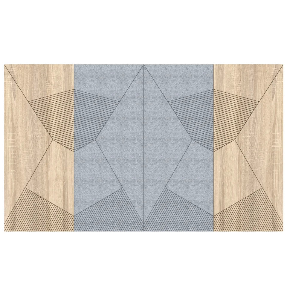 Architectural Felt Wood Wall Panels - Type 3