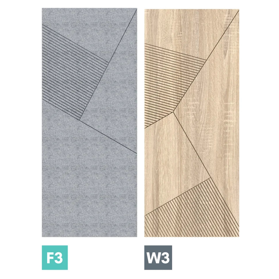 Architectural Felt Wood Wall Panels - Type 3