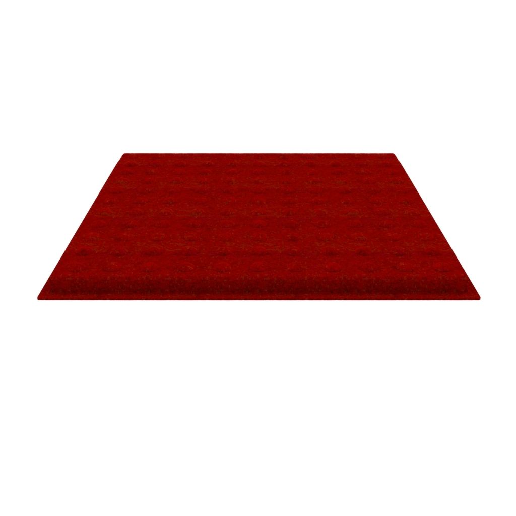 ACOUSTIC FELT HANGING CEILING TILE DOT MAX RED