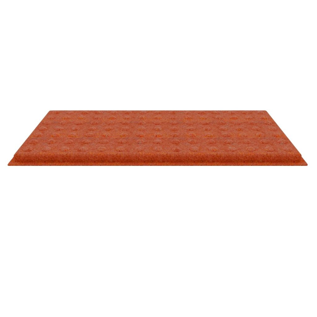 ACOUSTIC FELT HANGING CEILING TILE DOT LINE ORANGE