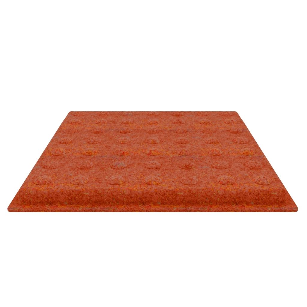 DOT MINI ACOUSTIC FELT DROP CEILING TILE ORANGE 10 in a BOX