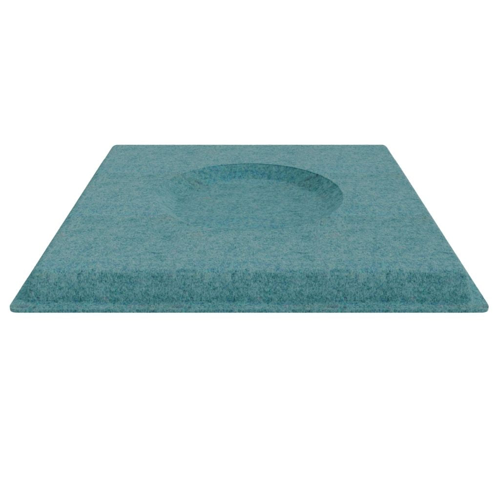 ACOUSTIC FELT DROP CEILING TILE ZERO BLUE