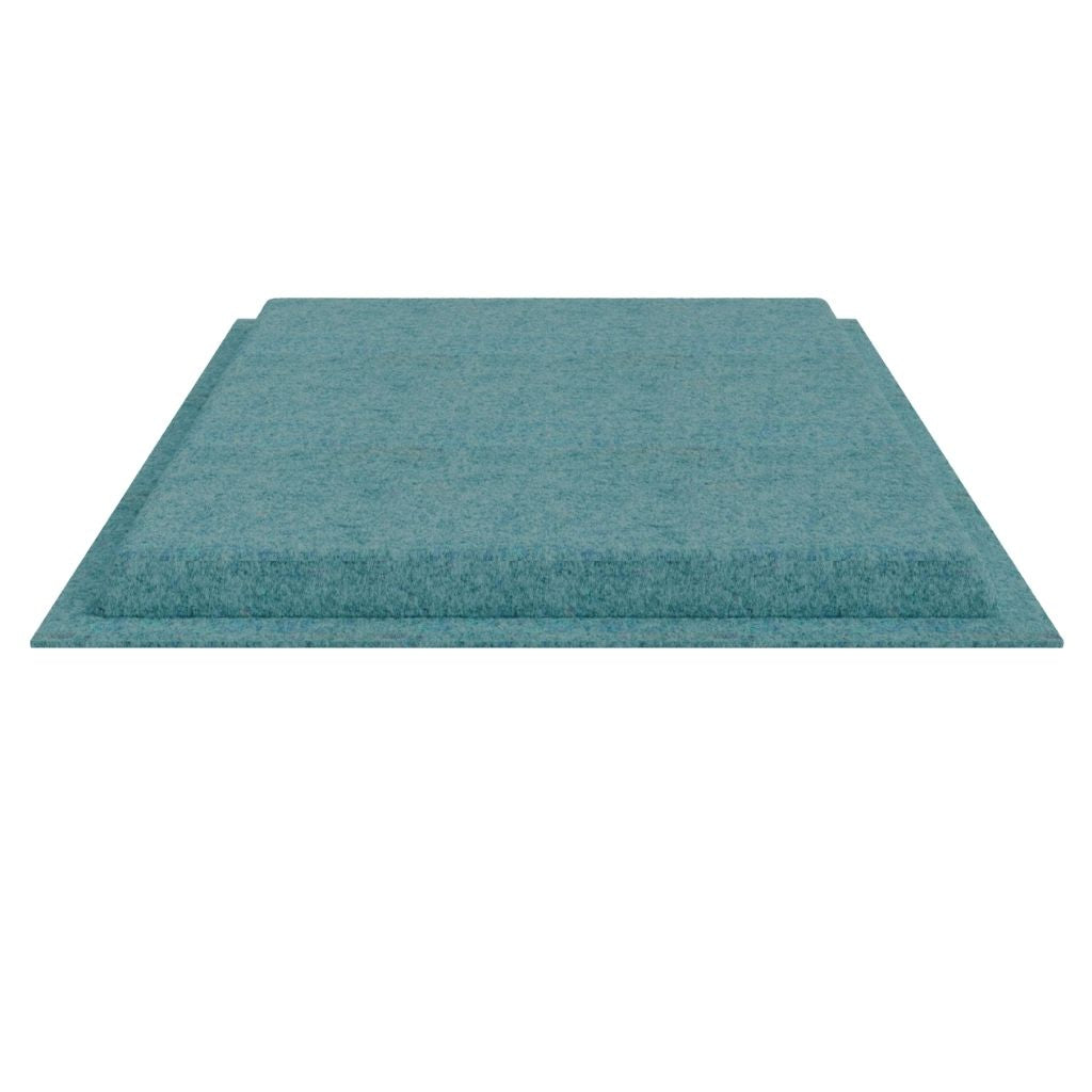 BASE ACOUSTIC FELT DROP CEILING TILE BLUE 10 in a BOX