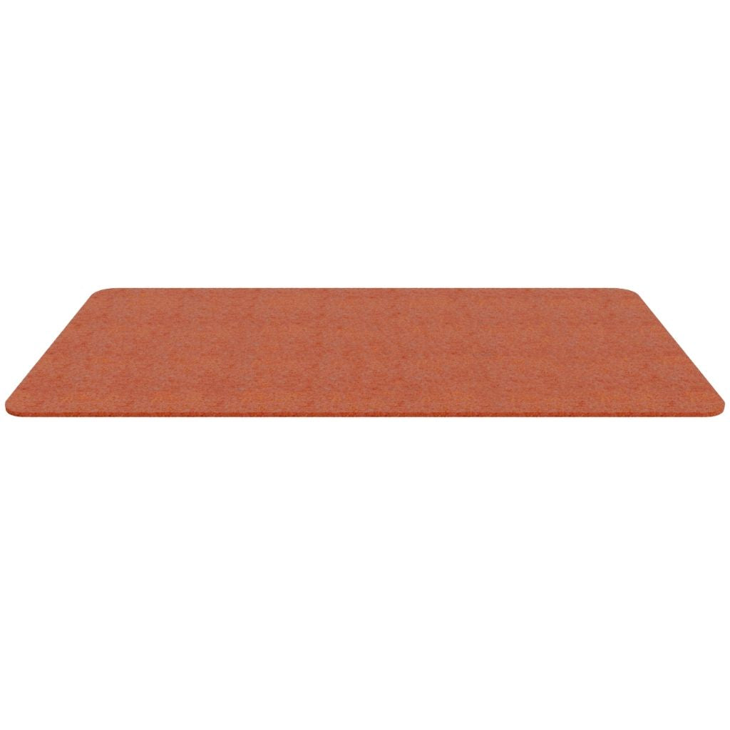 PLATE XL ACOUSTIC FELT HANGING CEILING TILE ORANGE 10 in a BOX