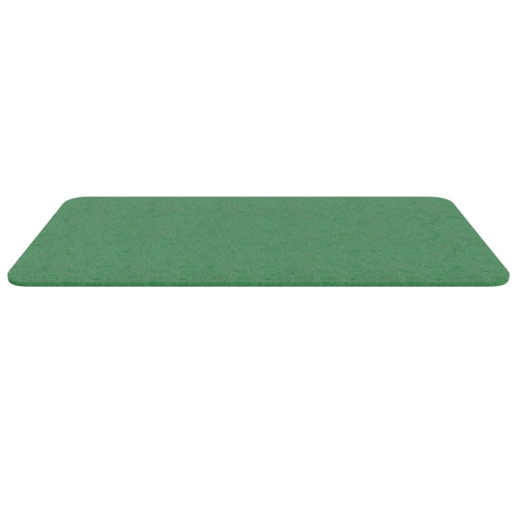 PLATE 120 ACOUSTIC FELT HANGING CEILING TILE GREEN 10 in a BOX