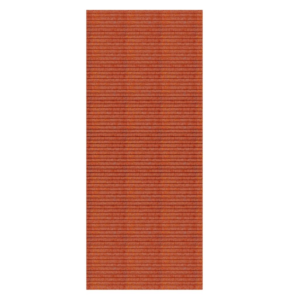 ACOUSTIC ARCHITECTURAL FELT PANEL F5 ORANGE