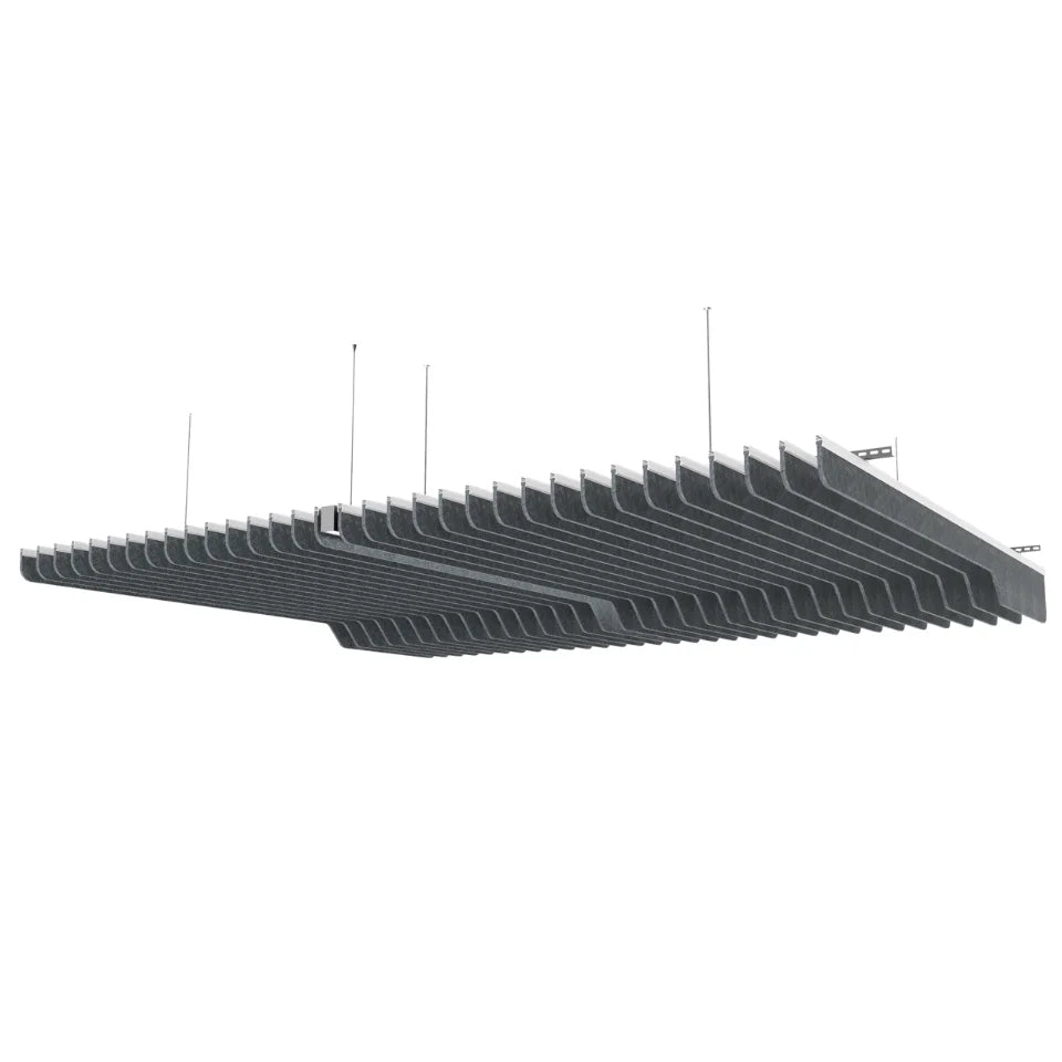 Knife A Acoustic Ceiling Baffle Dark Grey Color (For 10 Baffles)