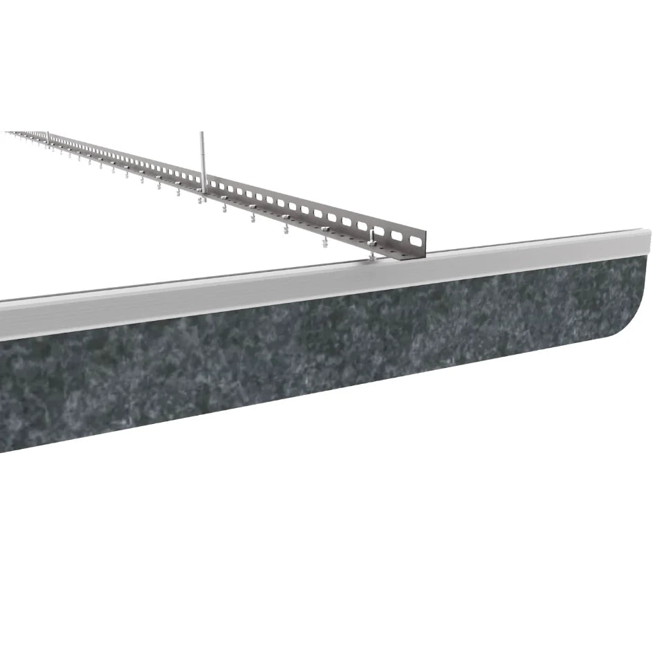 Knife A Acoustic Ceiling Baffle Dark Grey Color (For 10 Baffles)