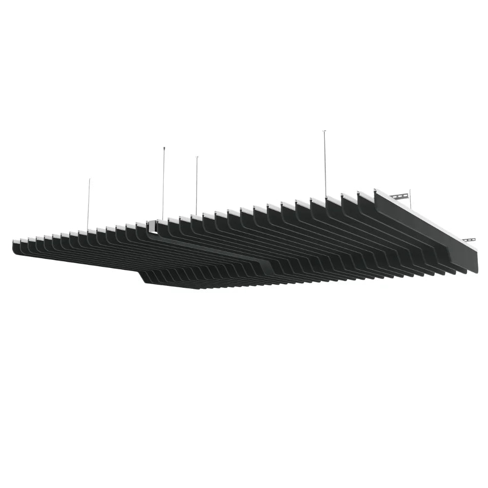 Knife B Acoustic Ceiling Baffle Smoked Color (For 10 Baffles)