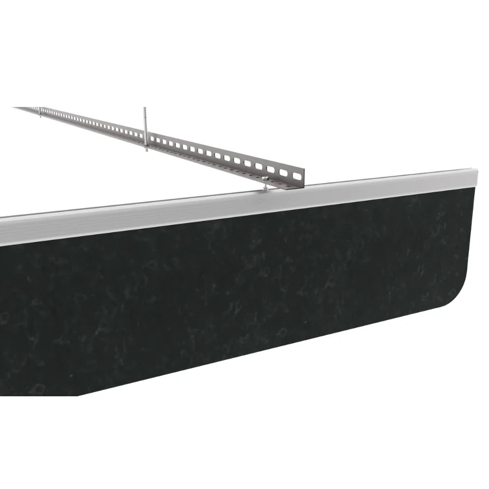 Knife B Acoustic Ceiling Baffle Smoked Color (For 10 Baffles)