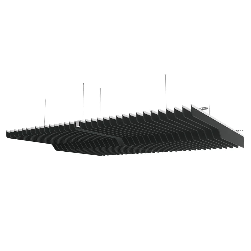 Knife C Acoustic Ceiling Baffle Smoked Color (For 10 Baffles)