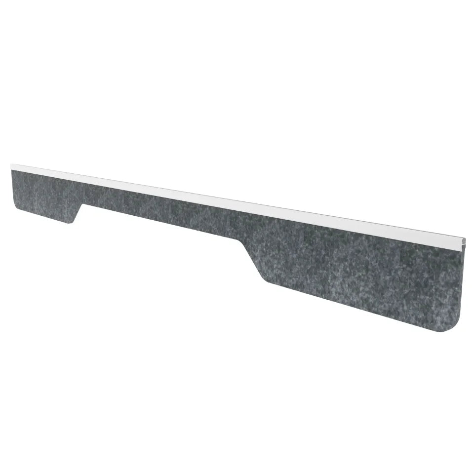 Slim B Acoustic Ceiling Baffle Dark Grey Color
