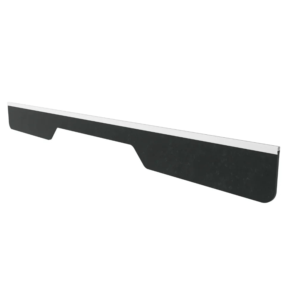 Slim C Acoustic Ceiling Baffle Smoked Color