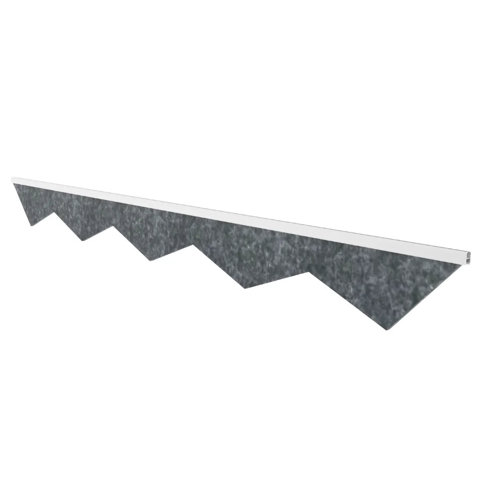 Trapez Acoustic Ceiling Baffle Dark Grey Color (For 10 Baffles)