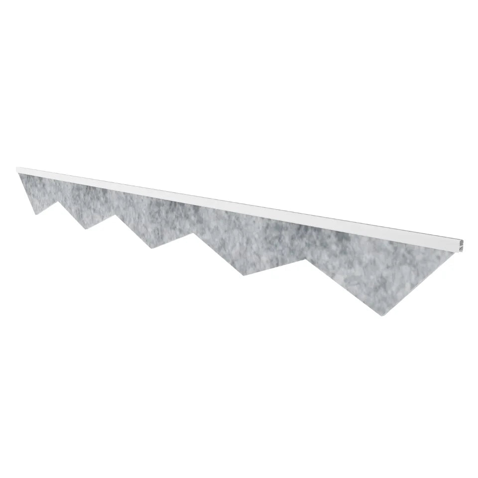 Trapez Acoustic Ceiling Baffle Light Grey Color