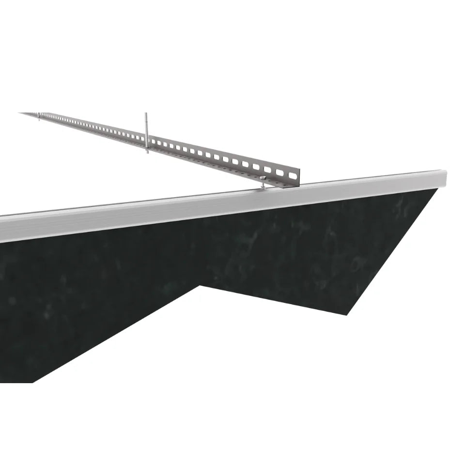 Trapez Acoustic Ceiling Baffle Smoked Color (For 10 Baffles)