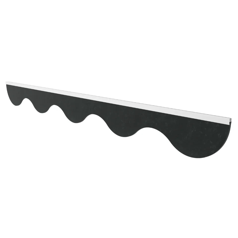 Wave Acoustic Ceiling Baffle Smoked Color (For 10 Baffles)