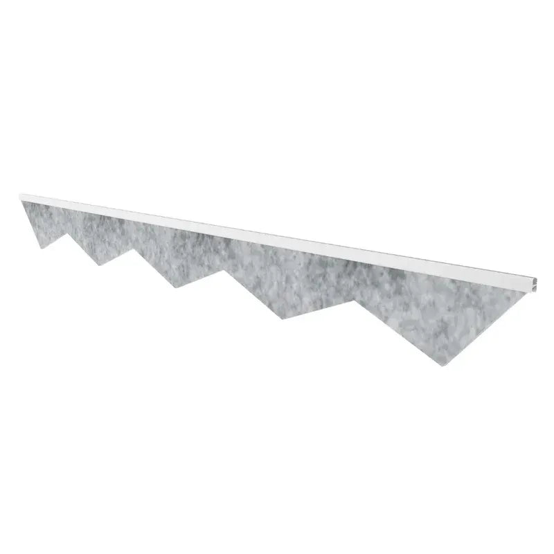 TRAPEZ ACOUSTIC FELT CEILING BAFFLE LIGHT GREY - 10 in a BOX