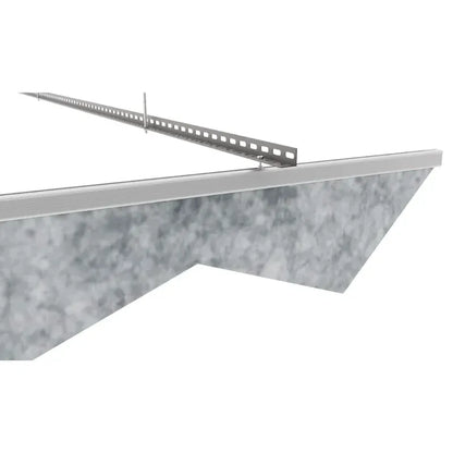 TRAPEZ ACOUSTIC FELT CEILING BAFFLE LIGHT GREY - 10 in a BOX
