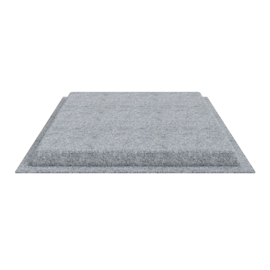 ACOUSTIC FELT DROP CEILING TILE BASE LIGHT GREY 10 in a BOX