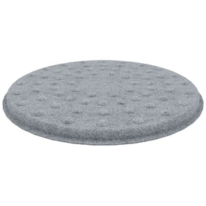 ACOUSTIC FELT HANGING CEILING TILE DOT ROUND LIGHT GREY