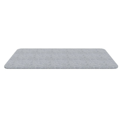 ACOUSTIC FELT HANGING CEILING TILE PLATE 120 LIGHT GREY 10 in a BOX