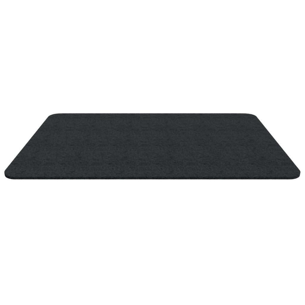 ACOUSTIC FELT HANGING CEILING TILE PLATE 80 BLACK 10 in a BOX