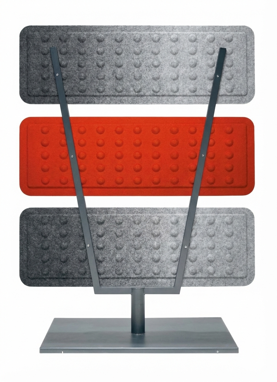 DOT ACOUSTIC DIVIDER GREY