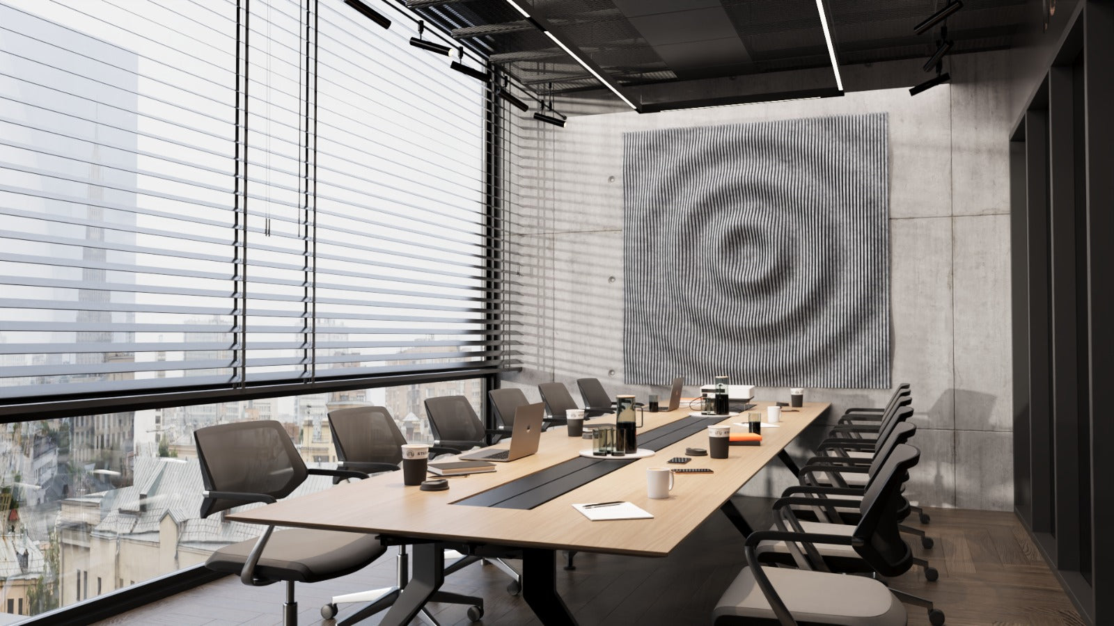 AcousticArt Ripple 3 × 3 ft