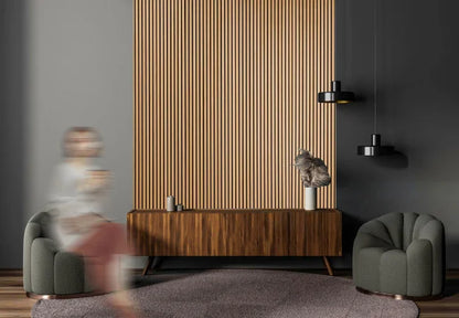 Natural Slat Wood Acoustic Wall Panel
