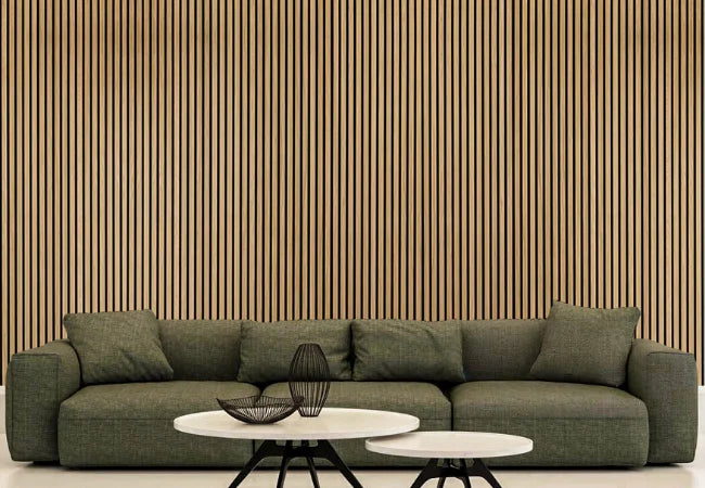 Natural Slat Wood Acoustic Wall Panel