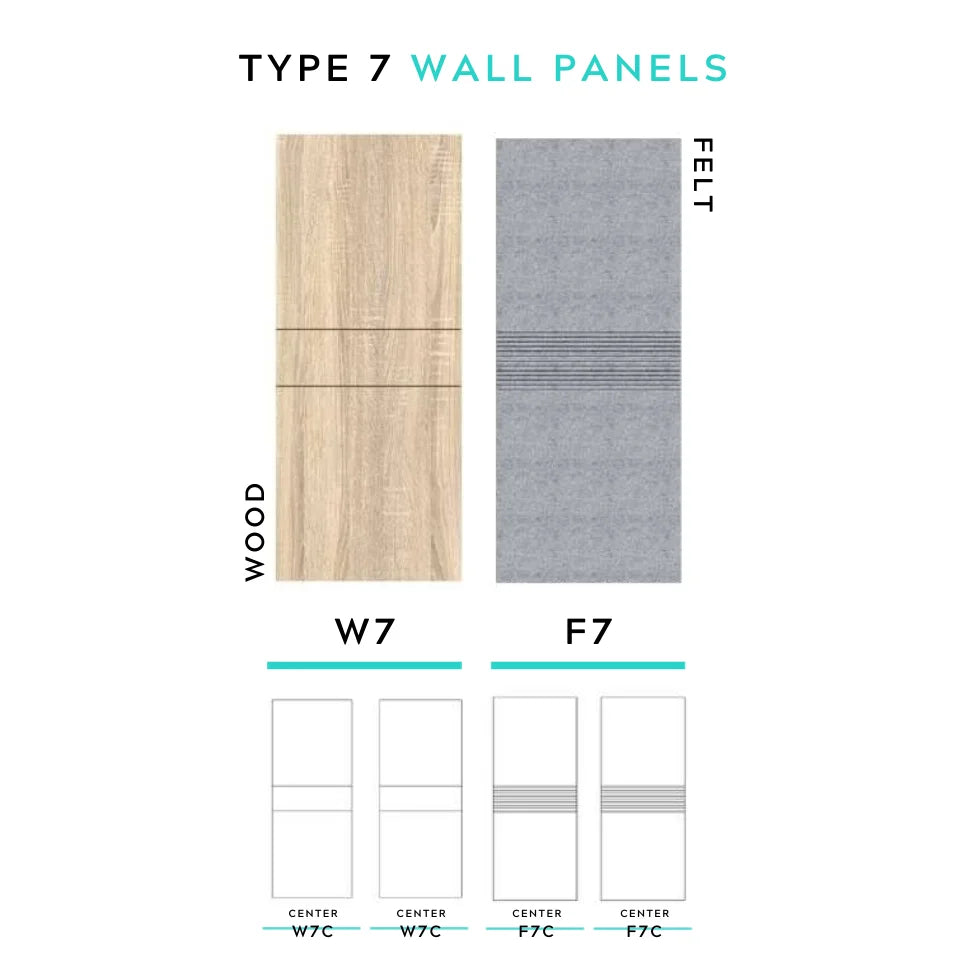 Architectural Felt Wood Wall Panels - Type 6