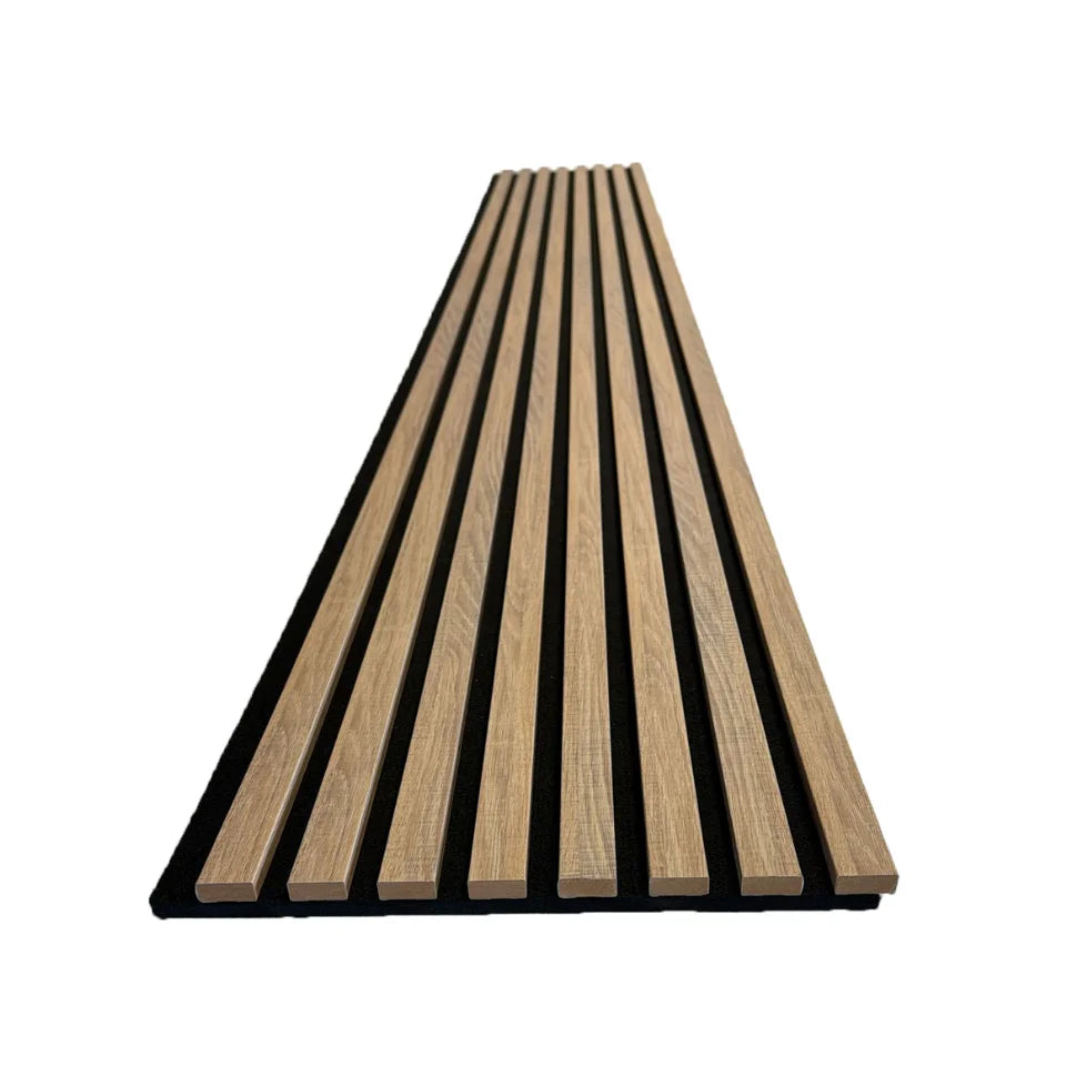 Slat Wood Acoustic Wall Panel Maple Color