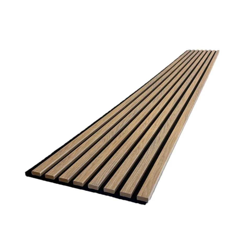 Slat Wood Acoustic Wall Panel Maple Color
