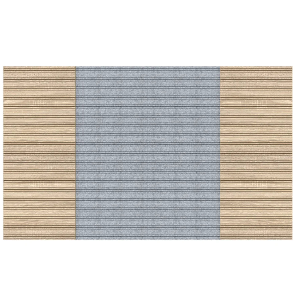Architectural Felt Wood Wall Panels - Type 5