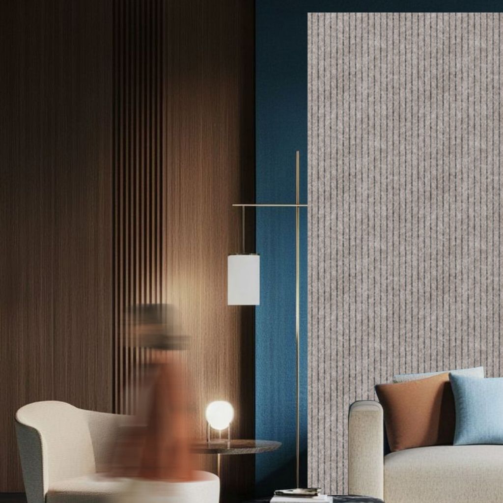 ACOUSTIC ARCHITECTURAL FELT PANEL F4 GREY