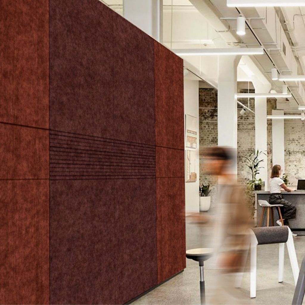 ACOUSTIC ARCHITECTURAL FELT PANEL F7 GREY