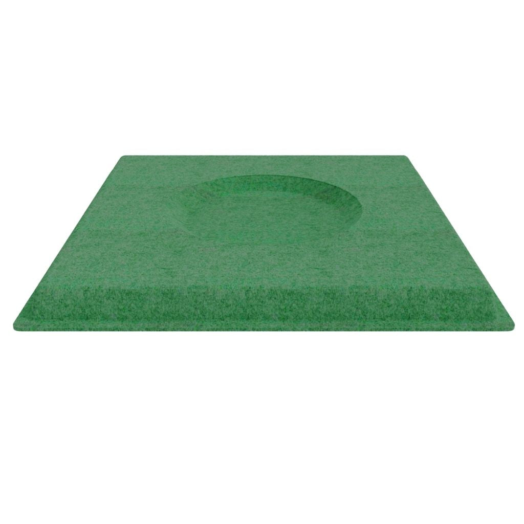 ACOUSTIC FELT DROP CEILING TILE ZERO GREEN