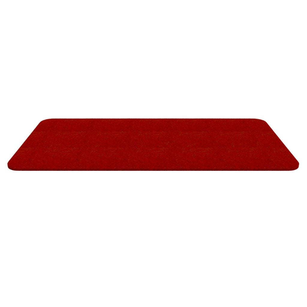 PLATE 120 ACOUSTIC FELT HANGING CEILING TILE RED 10 in a BOX