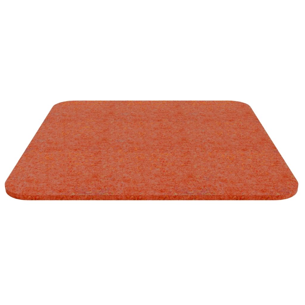 ACOUSTIC FELT HANGING CEILING TILE PLATE 60 ORANGE